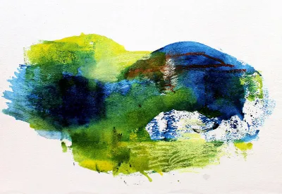 Cove, 11x15, Watercolor and Ink, by Michele Zuzalek