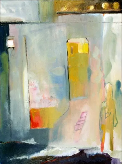 Crossroads, 16x20, Oil on canvas, by Michele Zuzalek