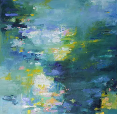 Only in Your Dreams, 24x24, Oil on canvas, by Michele Zuzalek
